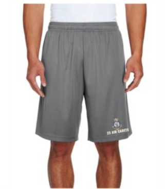 Grey 23 Air Cadets athletic shorts