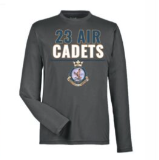 Grey 23 Air Cadets long sleeve shirt