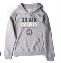 Grey 23 Air Cadets squadron hoodie